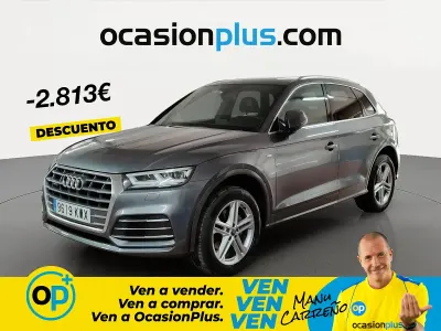 Usado Audi Q5 S-Line 190 CV (139 kW) 2019 Gris SUV