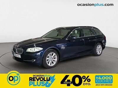 Usado BMW 525 218 CV (160 kW) 2012 Azul Familiar