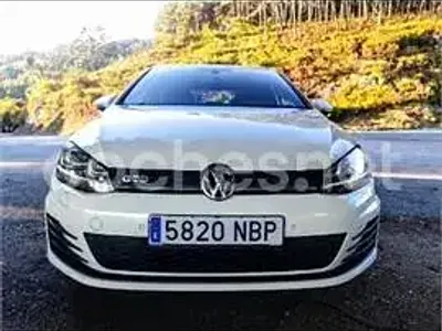 Usado VW Golf VII GTD 184 CV (135 kW) 2015 Blanco Berlina
