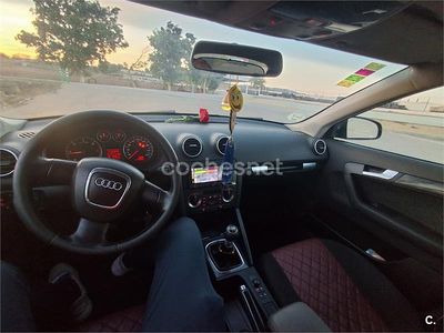 Usado Audi A3 Ambiente 150 CV (110 kW) 2013 Negro Berlina
