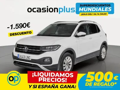 Usado VW T-Cross Advance 95 CV (69 kW) 2021 Blanco SUV
