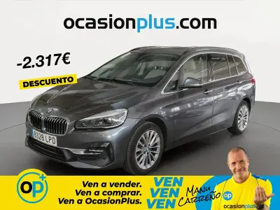 Usado BMW 220 Gran Tourer 190 CV (139 kW) 2021 Gris Monovolumen