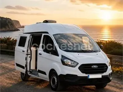 Usado Ford Transit Custom Nugget 130 CV (95 kW) 2020 Blanco Monovolumen