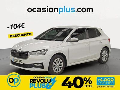 Usado Skoda Fabia Selection 95 CV (69 kW) 2024 Blanco Berlina