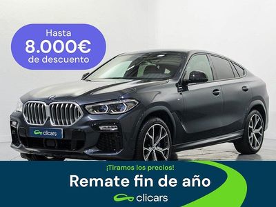 Negro Usado 2021 BMW X6 SUV | 57.490 € (Precio justo)