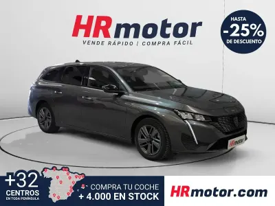 Usado Peugeot 308 Allure 130 CV (95 kW) 2023 Gris Familiar