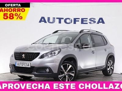 Gris / plata Usado 2017 Peugeot 2008 GT-line SUV | 11.250 € (Precio justo)