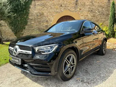 Usado Mercedes GLC220 194 CV (142 kW) 2020 Negro SUV