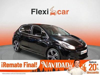 Usado Peugeot 208 GT-line 110 CV (80 kW) 2019 Negro Utilitario