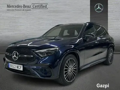 Usado Mercedes GLC220 AMG line 197 CV (144 kW) 2022 Negro SUV