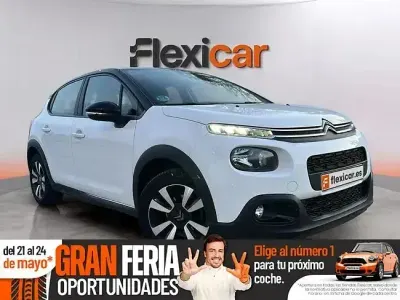Usado Citroën C3 Feel 82 CV (60 kW) 2019 Blanco Utilitario