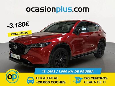 Usado Mazda CX-5 Homura-Line 165 CV (121 kW) 2022 Rojo SUV