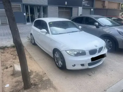 Usado BMW 116 116 CV (85 kW) 2009 Blanco Utilitario