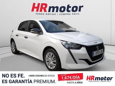 Usado Peugeot 208 75 CV (55 kW) 2022 Blanco Utilitario
