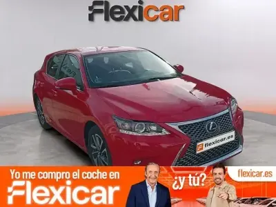 Usado Lexus CT200h 170 CV (125 kW) 2018 Rojo
