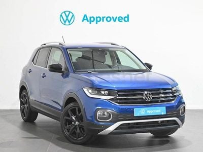 Usado VW T-Cross Sportline 110 CV (80 kW) 2022 Azul SUV
