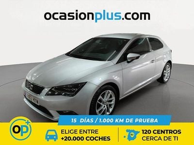 Usado Seat Leon Style 150 CV (110 kW) 2014 Gris plata Utilitario