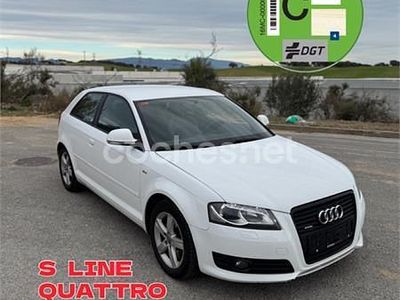 Usado Audi A3 Attraction 160 CV (117 kW) 2009 Blanco Utilitario
