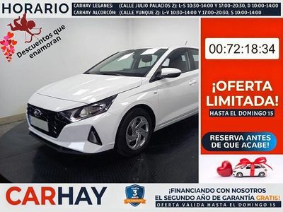 Usado Hyundai i20 101 CV (74 kW) 2021 Blanco Berlina