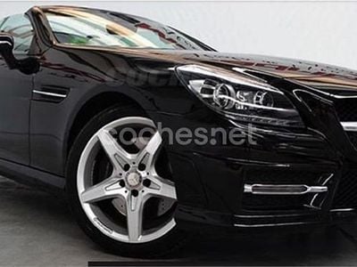 Usado Mercedes SLK250 204 CV (150 kW) 2016 Negro Descapotable