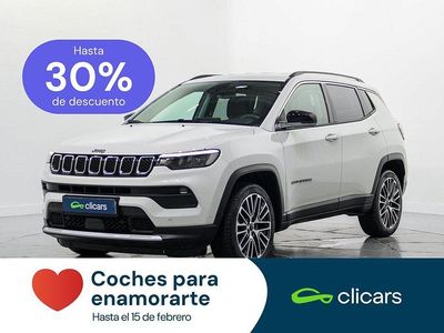 Blanco Usado 2021 Jeep Compass Limited SUV | 19.690 € (Precio justo)