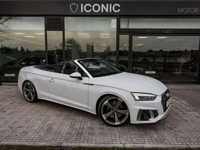 Usado Audi A5 Cabriolet S-Line 355 CV (261 kW) 2020 Blanco Descapotable
