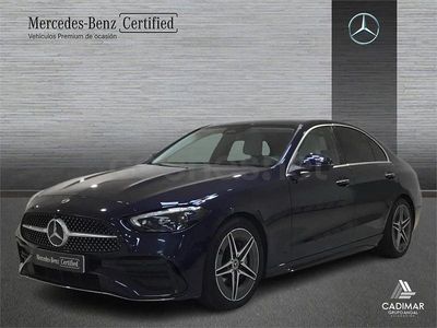 Usado Mercedes C220 200 CV (147 kW) 2022 Azul Berlina