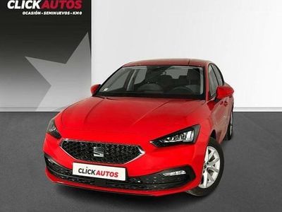 Usado Seat Leon Style 130 CV (95 kW) 2024 Negro
