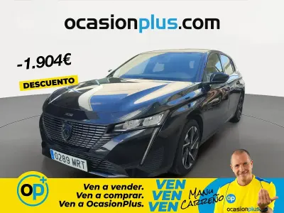 Usado Peugeot 308 Allure 130 CV (95 kW) 2024 Negro Berlina