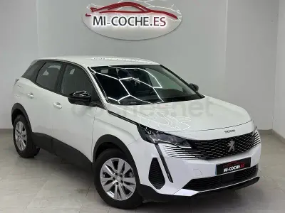 Usado Peugeot 3008 Active 130 CV (95 kW) 2021 Blanco SUV