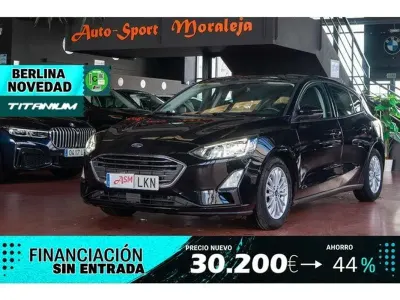Usado Ford Focus Titanium 150 CV (110 kW) 2020 Negro Utilitario