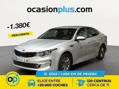 Gris plata Usado 2016 Kia Optima Berlina | 11.010 € (Precio justo)