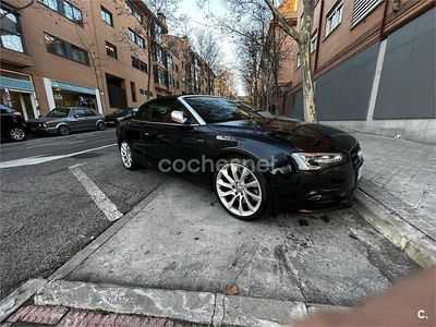 Usado Audi S5 Cabriolet 333 CV (244 kW) 2014 Azul Descapotable