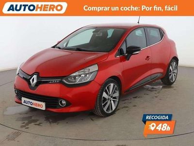 Usado Renault Clio IV 90 CV (66 kW) 2014 Rojo Berlina