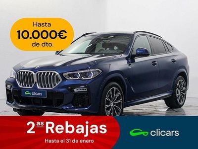 Azul Usado 2021 BMW X6 SUV | 60.990 € (Precio justo)