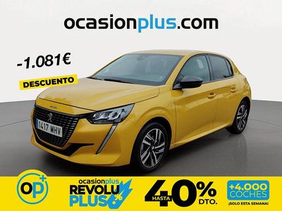 Usado Peugeot 208 Allure 100 CV (73 kW) 2023 Amarillo Utilitario