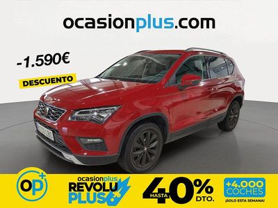Usado Seat Ateca Style 150 CV (110 kW) 2019 Rojo SUV