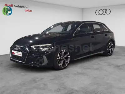 Usado Audi A3 S-Line 150 CV (110 kW) 2022 Negro Berlina