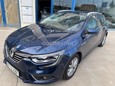 Azul Usado 2017 Renault Mégane GrandTour Zen Familiar | 9499 € (Precio justo)