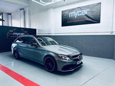 Usado Mercedes C63S AMG 510 CV (375 kW) 2016 Gris / plata Familiar