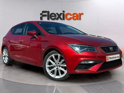 Usado Seat Leon FR 150 CV (110 kW) 2018 Granate Berlina