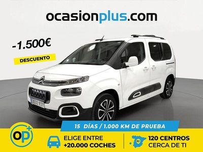 Usado Citroën Berlingo Shine 130 CV (95 kW) 2019 Blanco Monovolumen