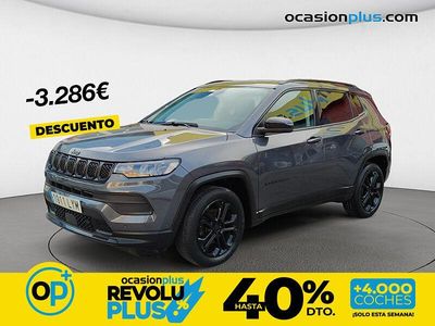 Usado Jeep Compass Night Eagle 130 CV (95 kW) 2022 Negro SUV