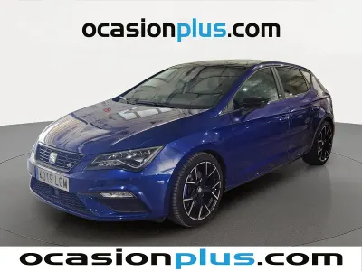 Usado Seat Leon FR 150 CV (110 kW) 2020 Azul Utilitario