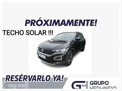 Usado VW T-Roc Sportline 150 CV (110 kW) 2021 Negro SUV