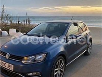 Usado VW Polo Advance 105 CV (77 kW) 2010 Azul Berlina
