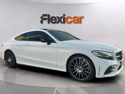Usado Mercedes C200 184 CV (135 kW) 2019 Blanco Coupe
