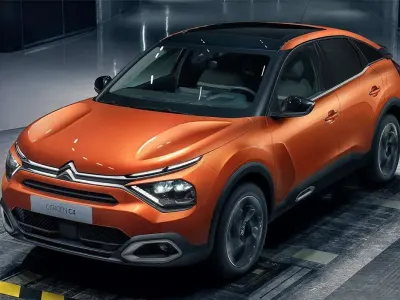 Usado Citroën C4 Feel 131 CV (96 kW) 2021 Azul Utilitario