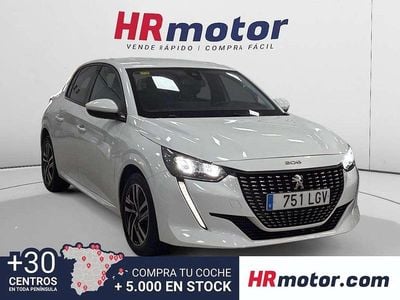 Usado Peugeot 208 GT-line 102 CV (75 kW) 2020 Blanco Utilitario