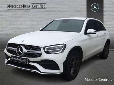 Usado Mercedes GLC220 170 CV (125 kW) 2022 Blanco SUV